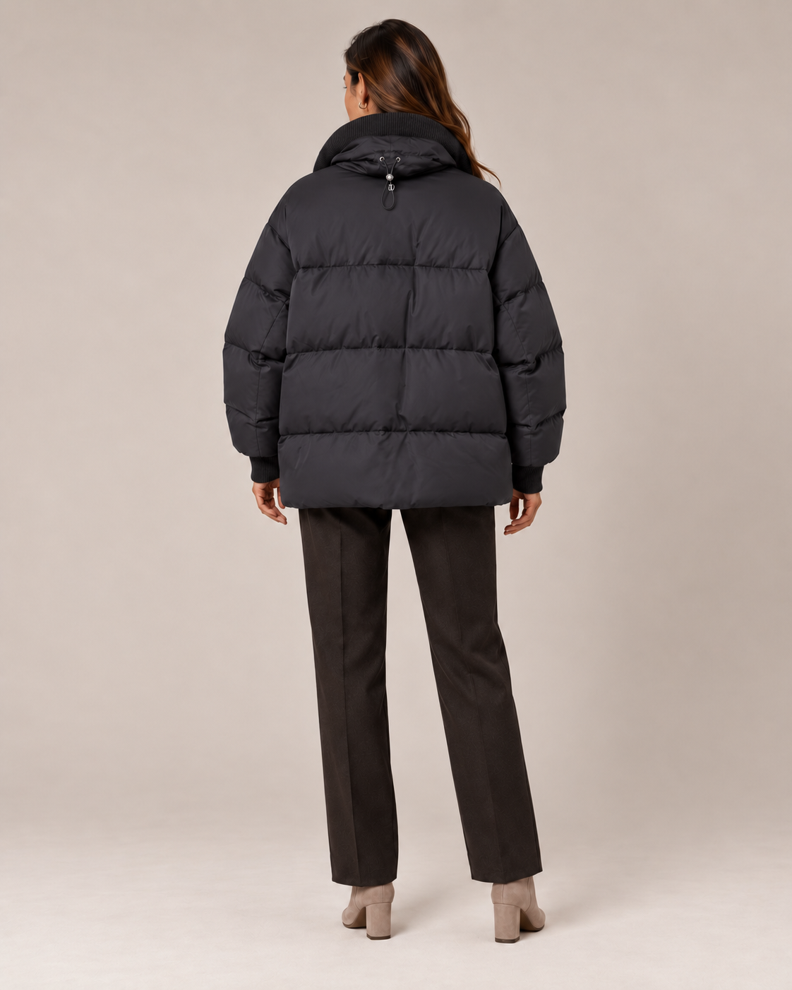 Chaqueta DUNO plumas oversize