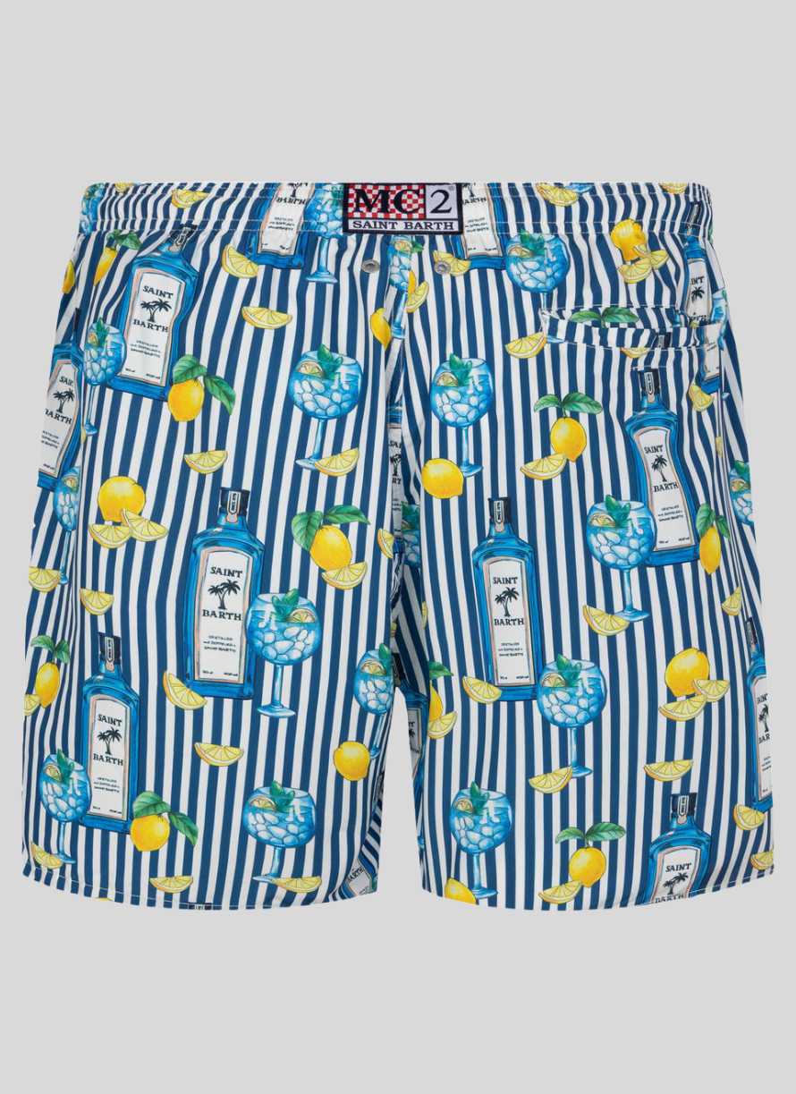 BAÑADOR MC2 SAINT BARTH GIN TONIC