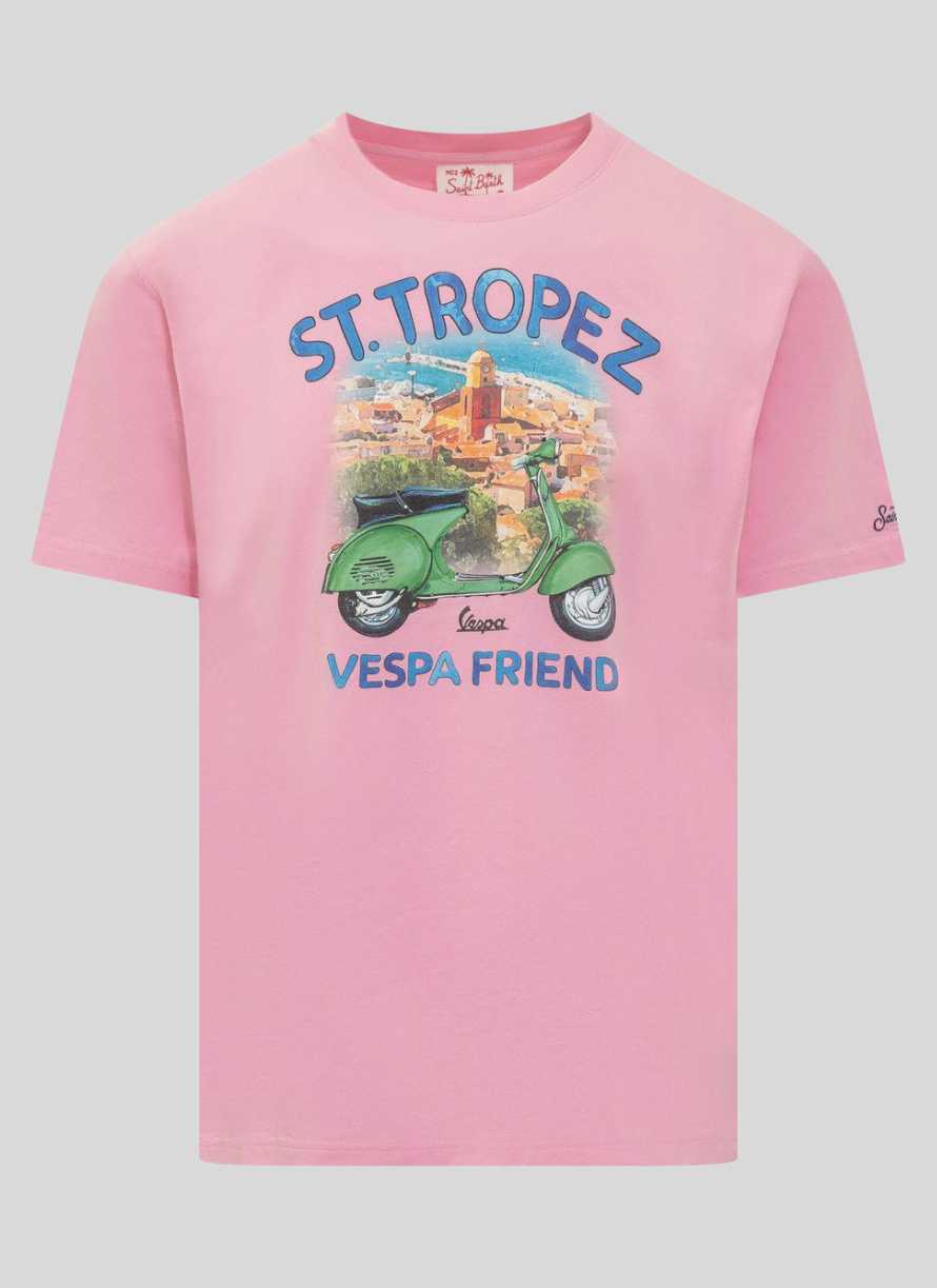 CAMISETA MC2 SAINT BARTH ST TROPEZ VESPA21