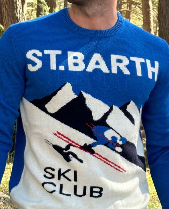 Jersey MC2 SAINT BARTH Ski Club lana y cashmere