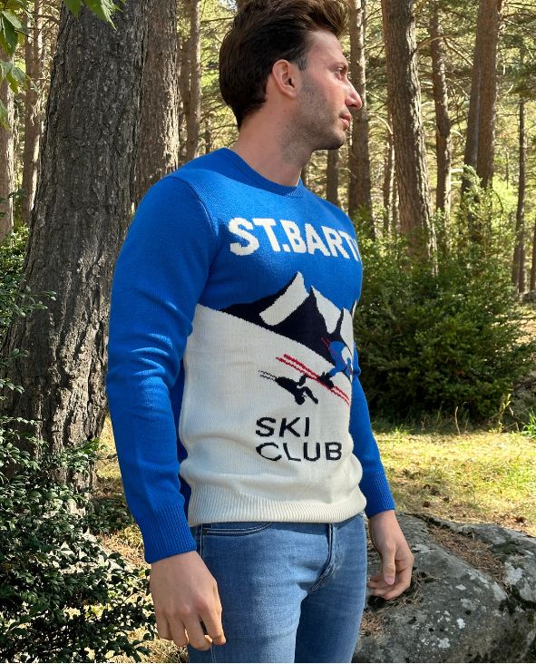 Jersey MC2 SAINT BARTH Ski Club lana y cashmere