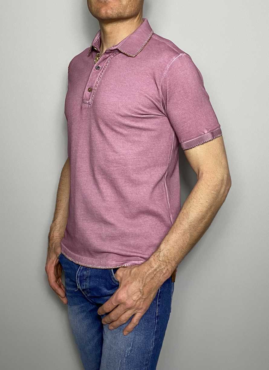 Polo piqué manga corta algodón BOB