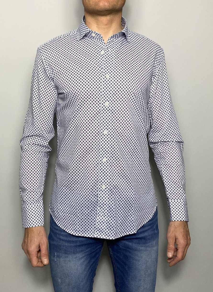 Camisa de algodón manga larga BASTONCINO
