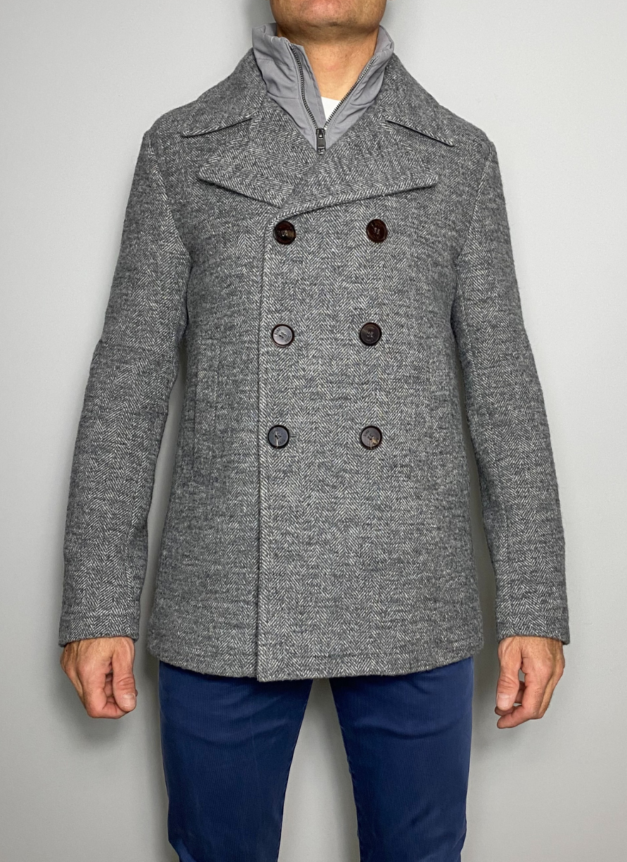 ABRIGO 3/4 DUNO CRUZADO