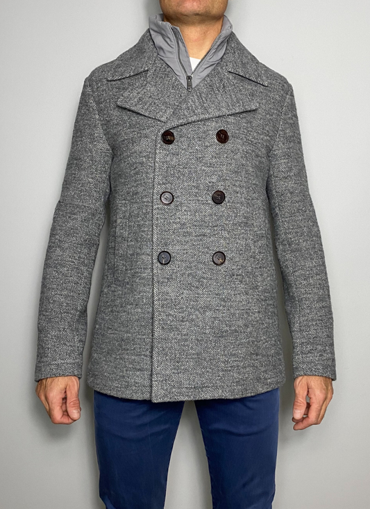 ABRIGO 3/4 DUNO CRUZADO