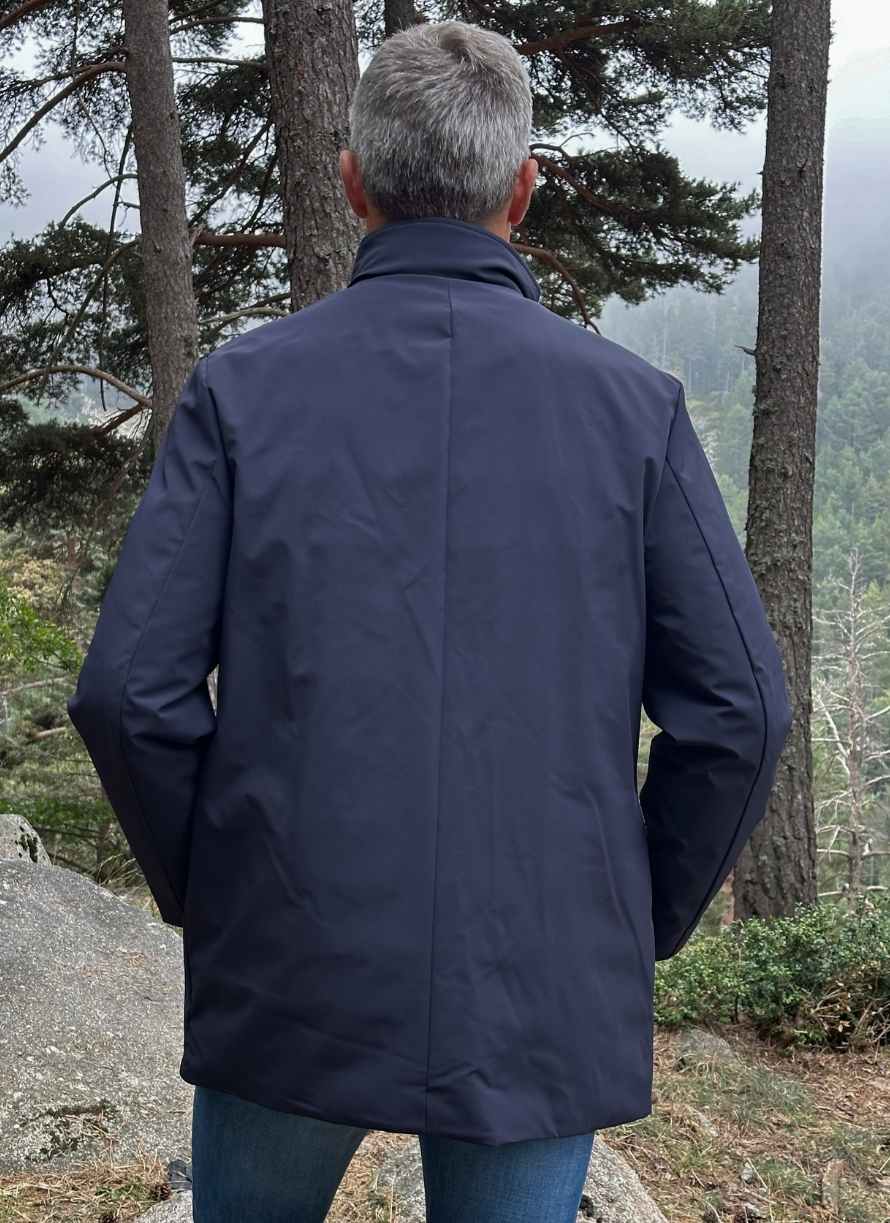 Parka MONTECORE pluma marino