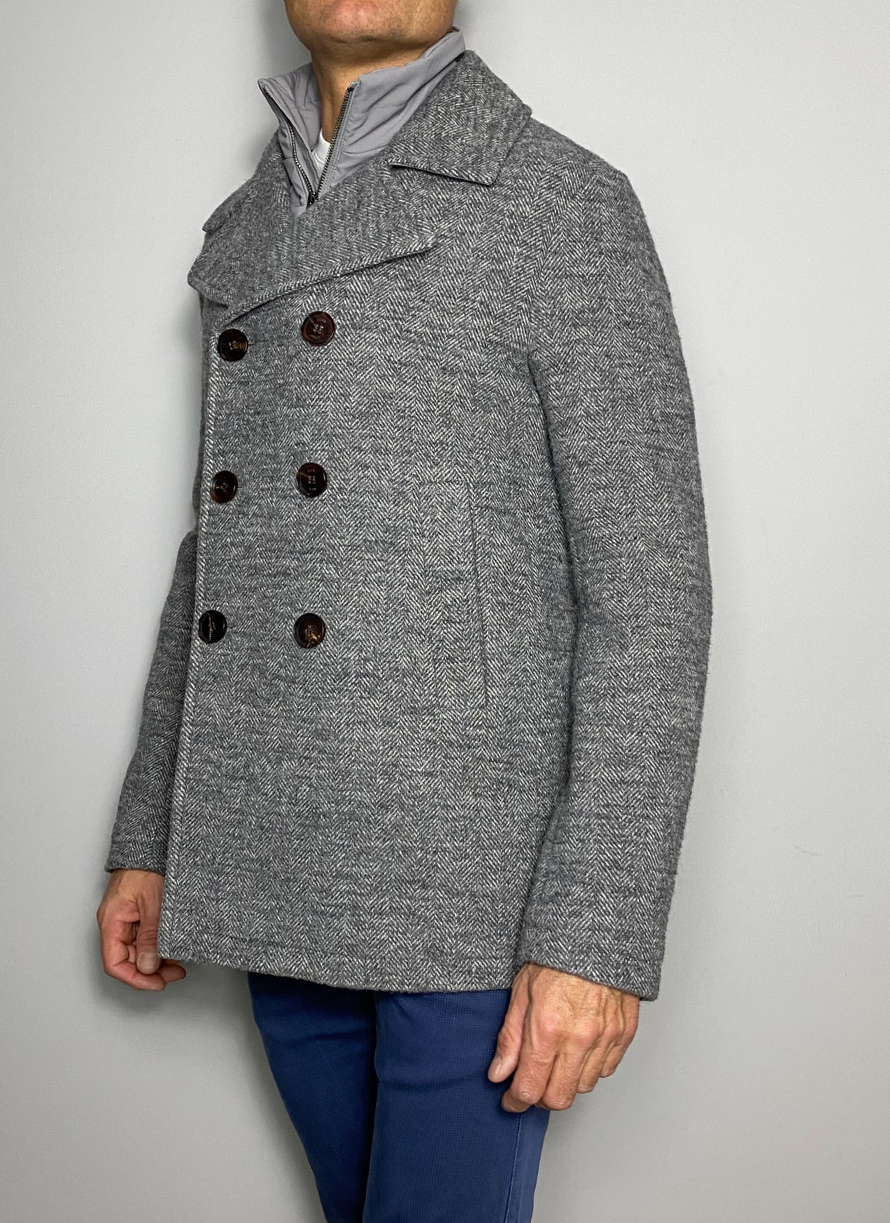 ABRIGO 3/4 DUNO CRUZADO