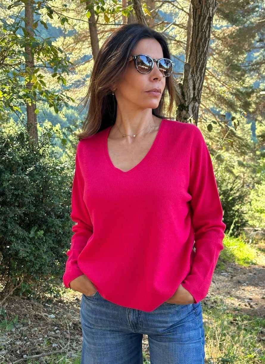 OUI fuchsia jersey