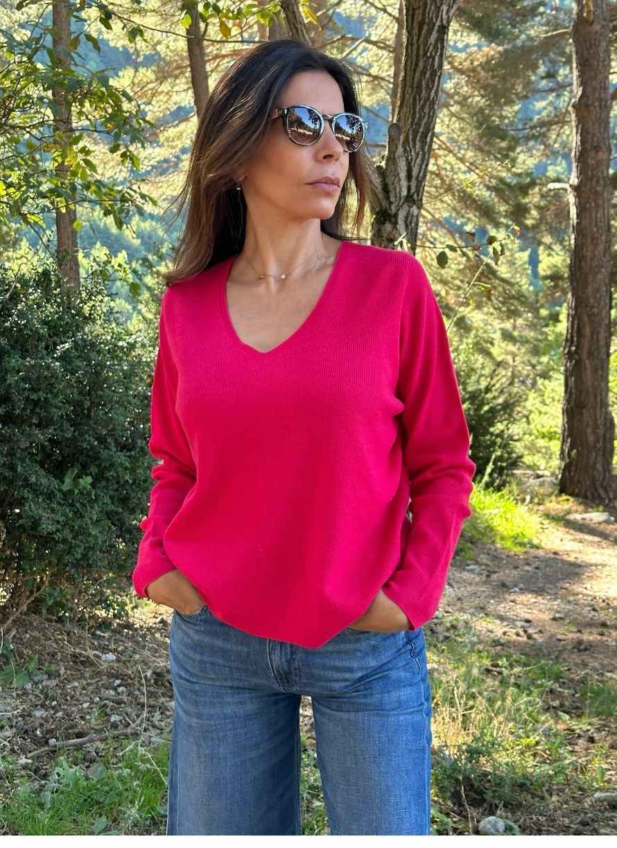 OUI fuchsia jersey