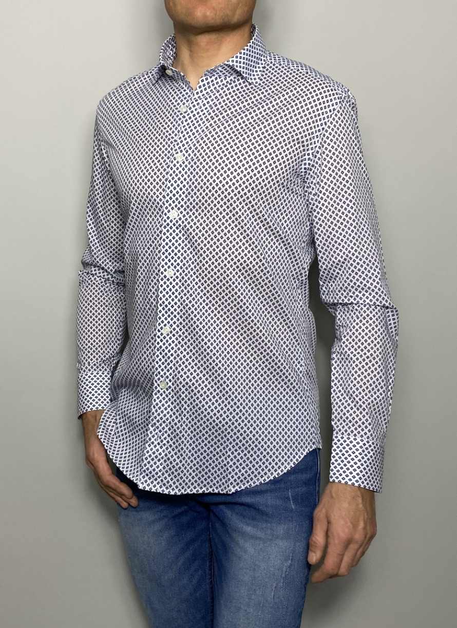 Camisa de algodón manga larga BASTONCINO