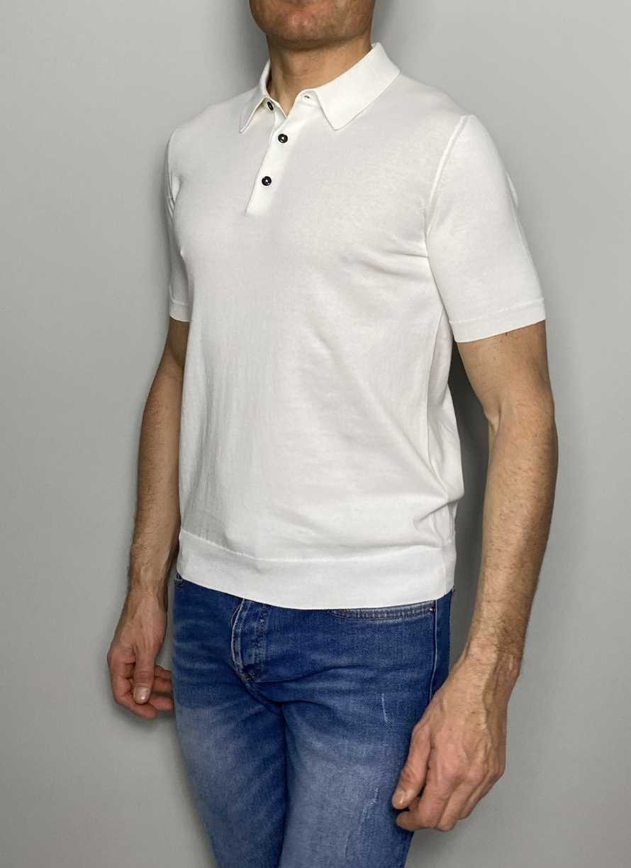 Polo manga corta de lino MASQ