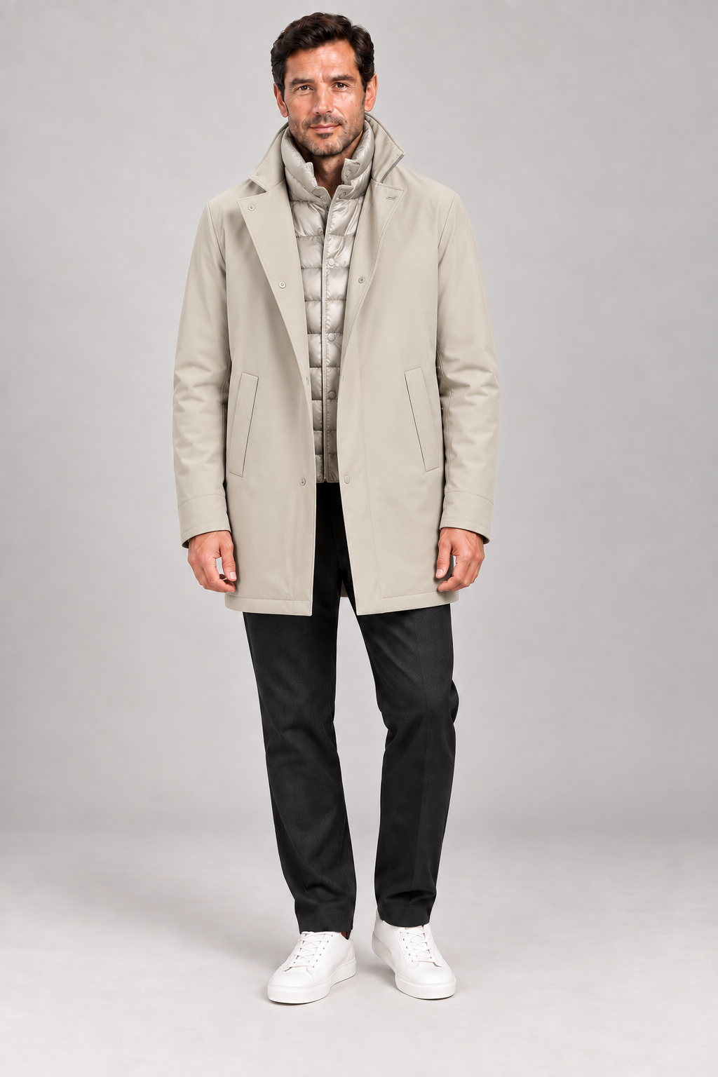 Parka DUNO pluma beige