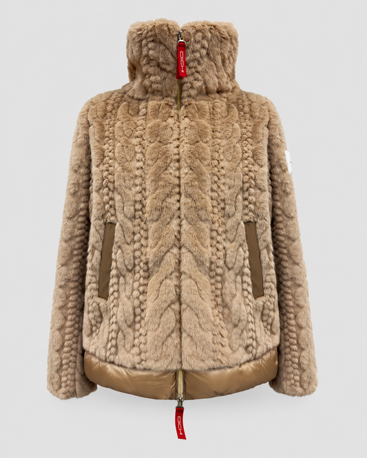 Chaqueta pelo y pluma Dichi