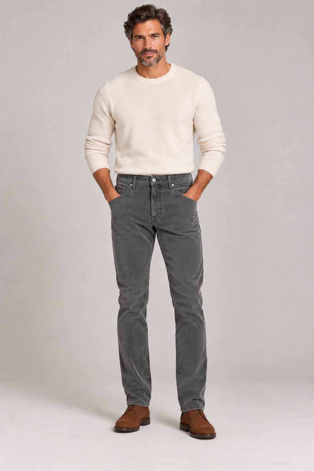 Pantalón JACOB COHEN pana gris