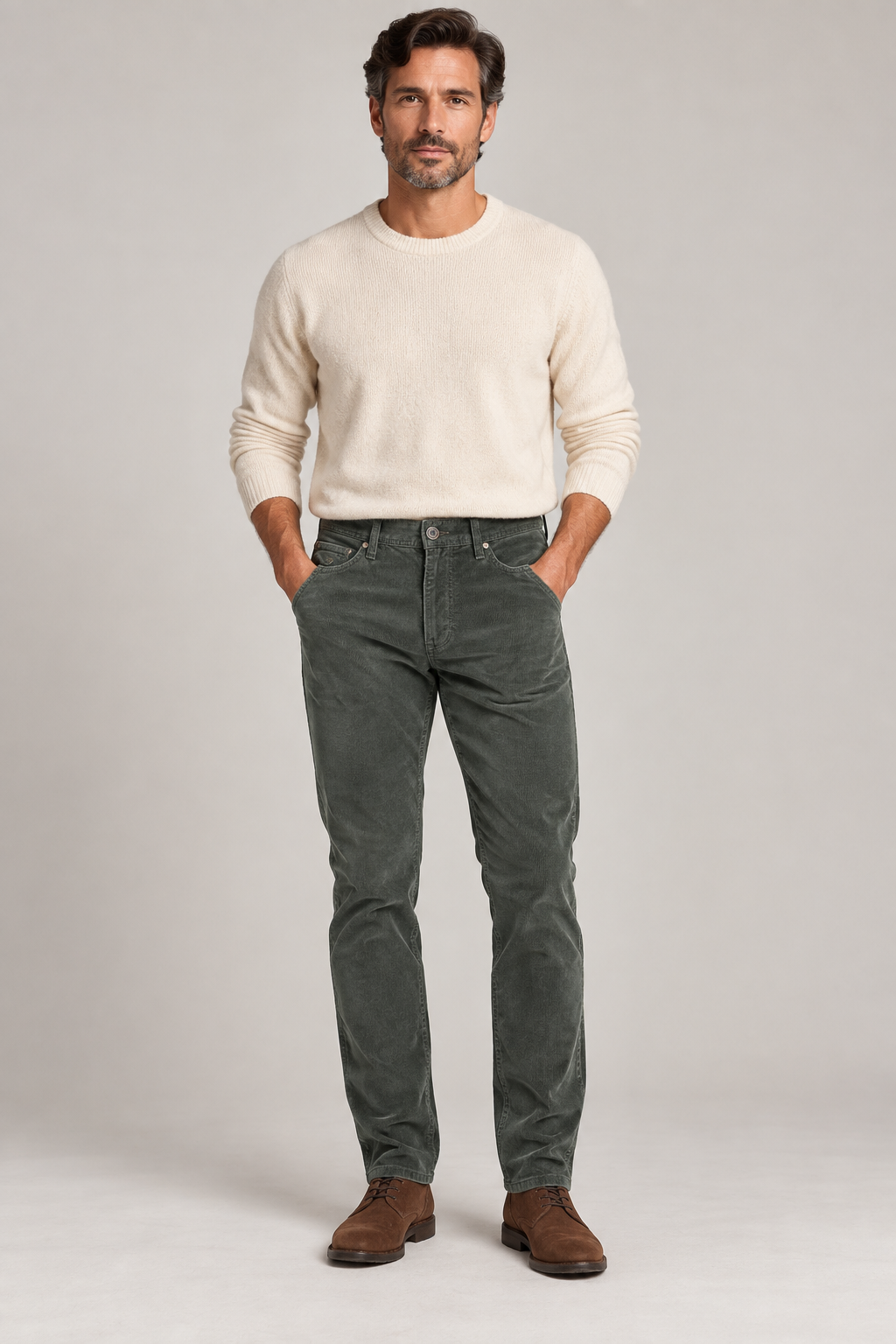 Pantalón JACOB COHEN pana verde