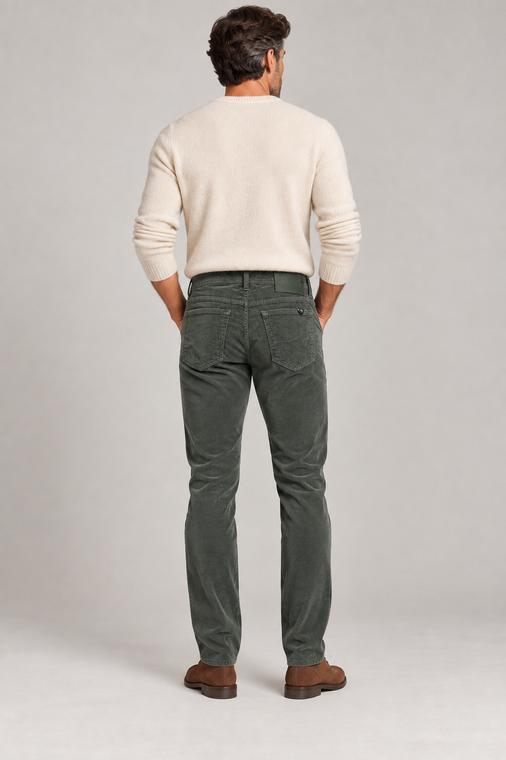 Pantalón JACOB COHEN pana verde
