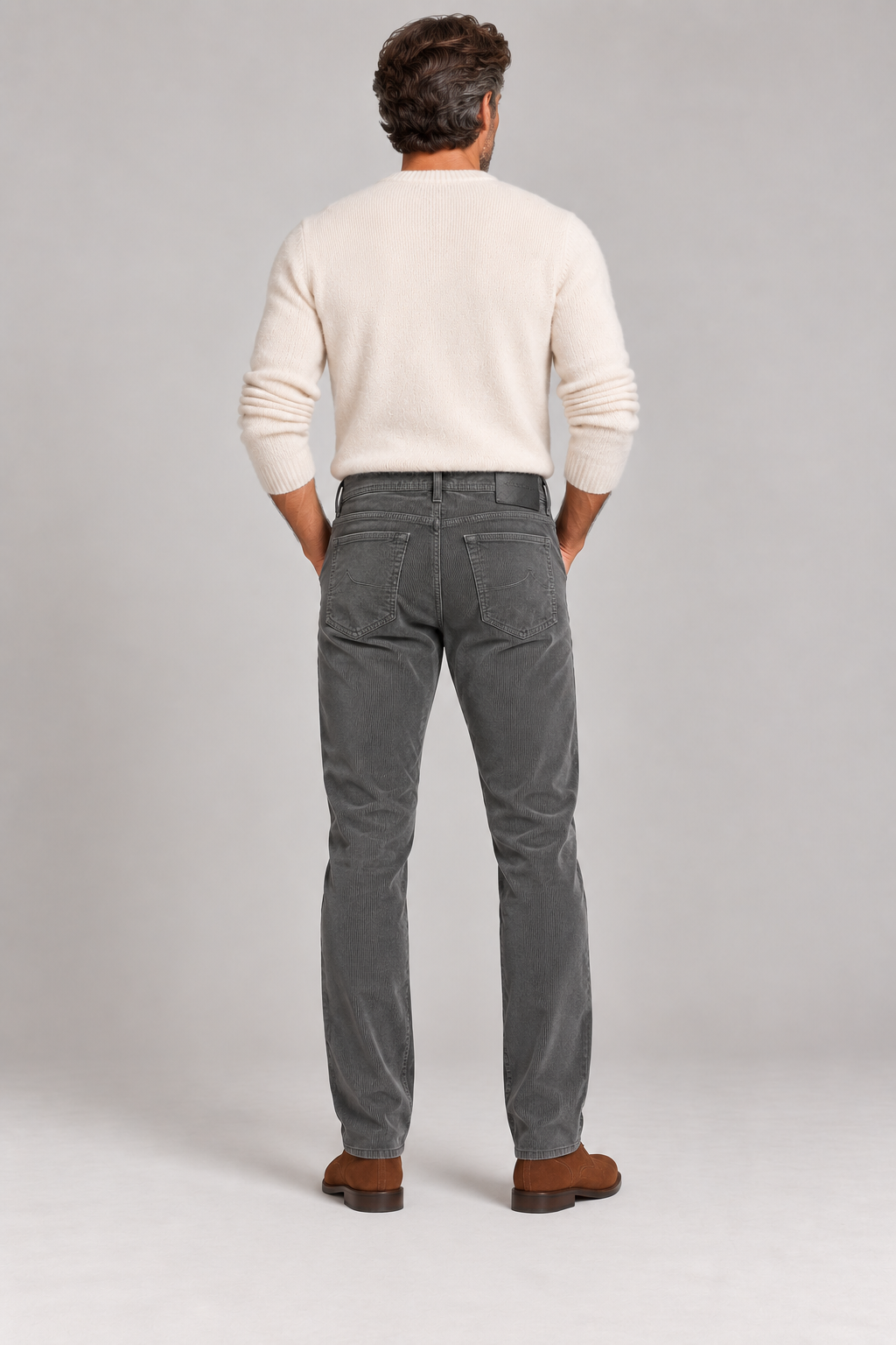 Pantalón JACOB COHEN pana gris